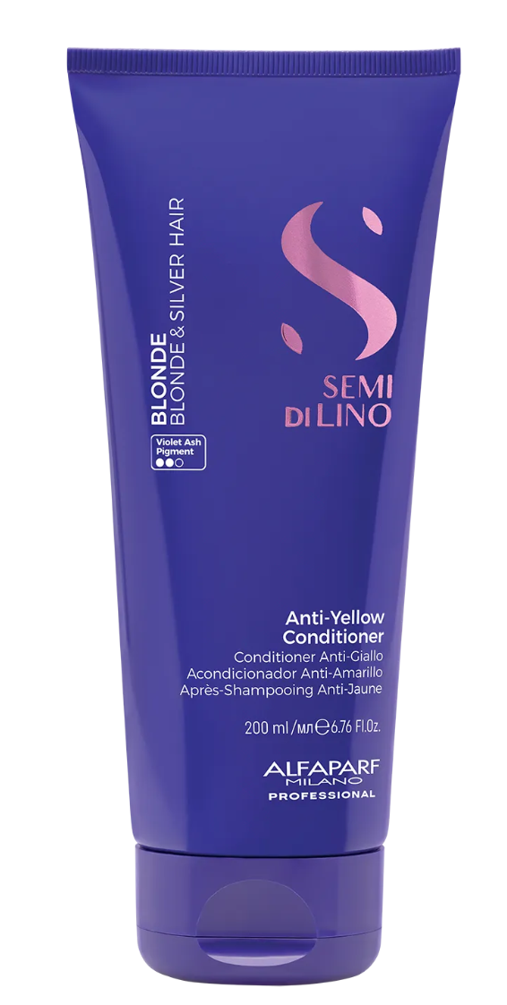 Semi DiLino Anti Yellow Conditioner for Blonde and Silver Hair 200ml