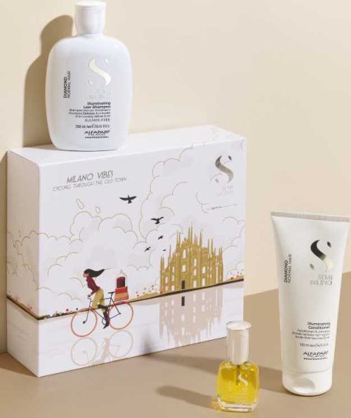 Semi Dilino Christmas Set 2025- Diamond For Normal Hair