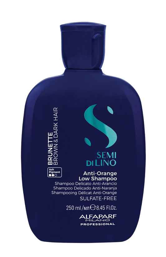 Semi DiLino Anti Orange Low Shampoo for Brown and Dark Hair 250 ml