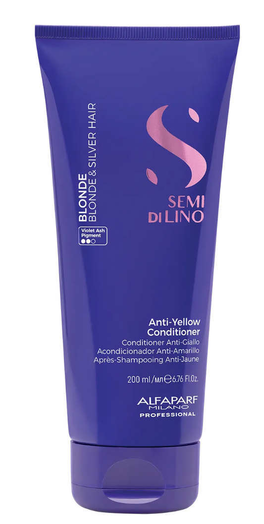 Semi DiLino Anti Yellow Conditioner for Blonde and Silver Hair 200ml